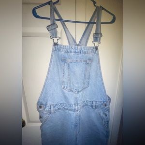 Denim overalls